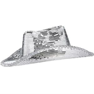 Disco metallic cowboy hat - beyonce RWT Renaissance tour